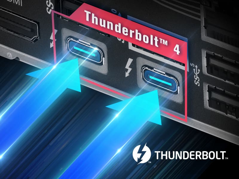 Thunderbolt™ 4/USB4 Type-C